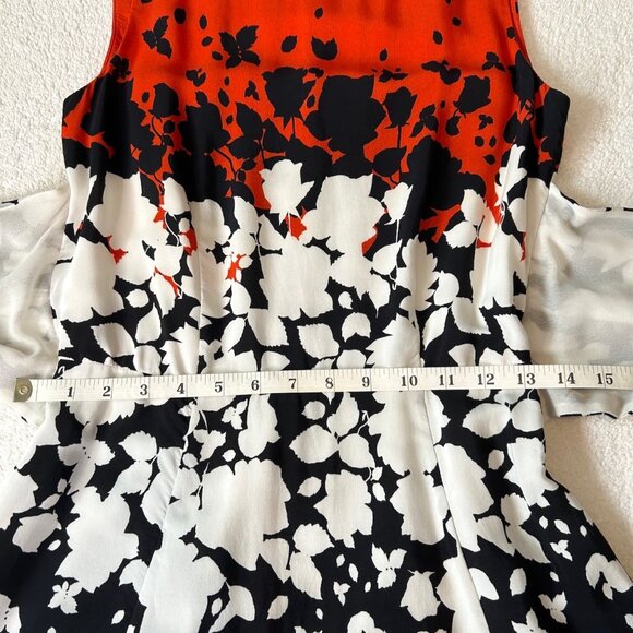 Hobbs red/black/white Connie dress - Picture 11 of 11